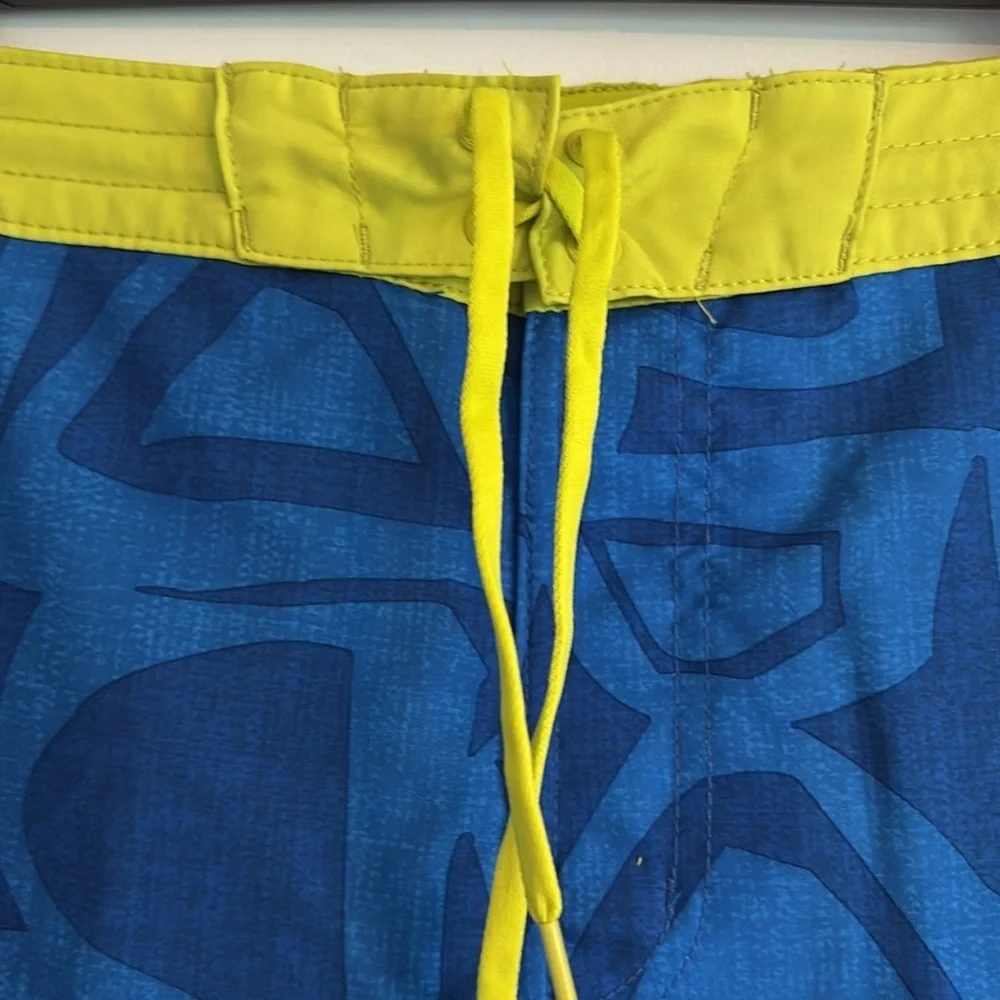 NWT Speedo Men's Swim Trunk Knee Length Boardshort Bondi Printed, 20